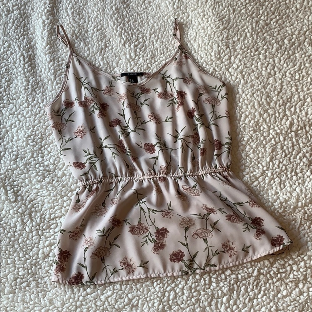 Forever 21 summer floral top